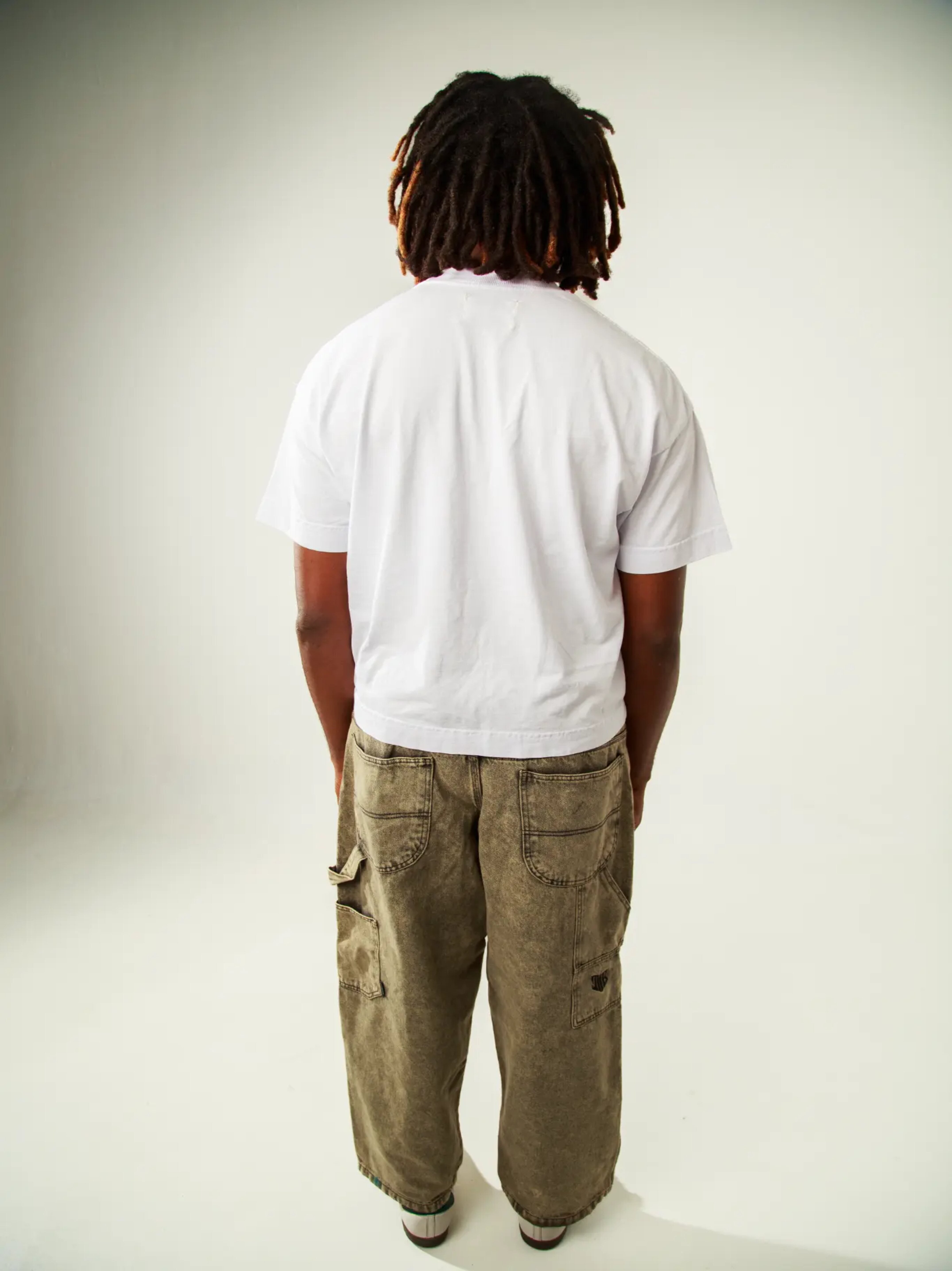 Camiseta Boxy Minha Fé Mais Forte