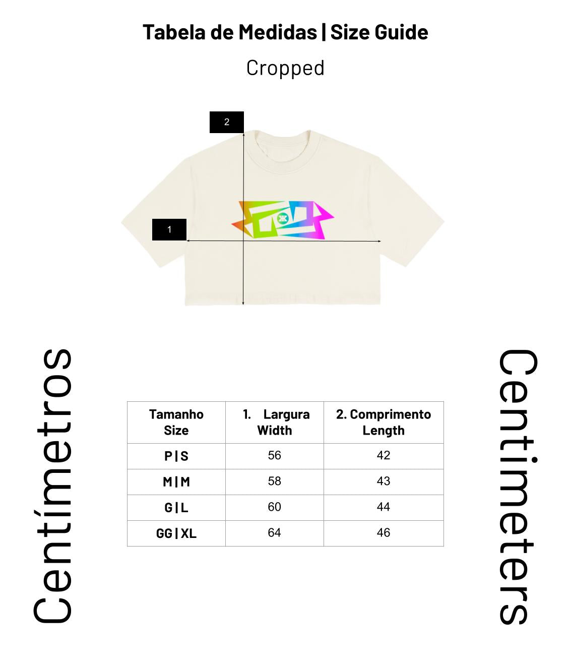 Cropped Básico - Kilombo 93 Proteção & Estrutura
