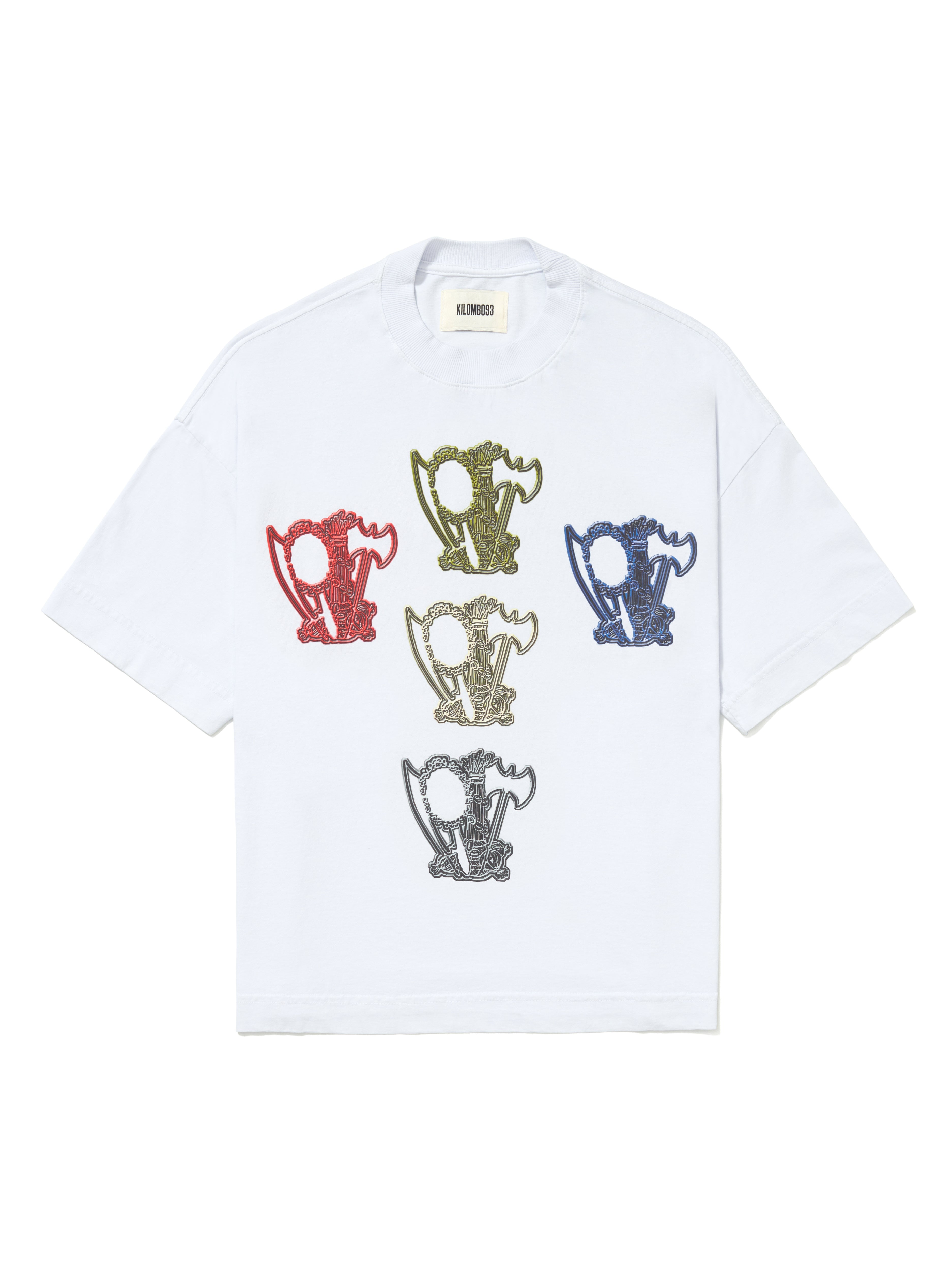 Camiseta Boxy Minha Fé Mais Forte