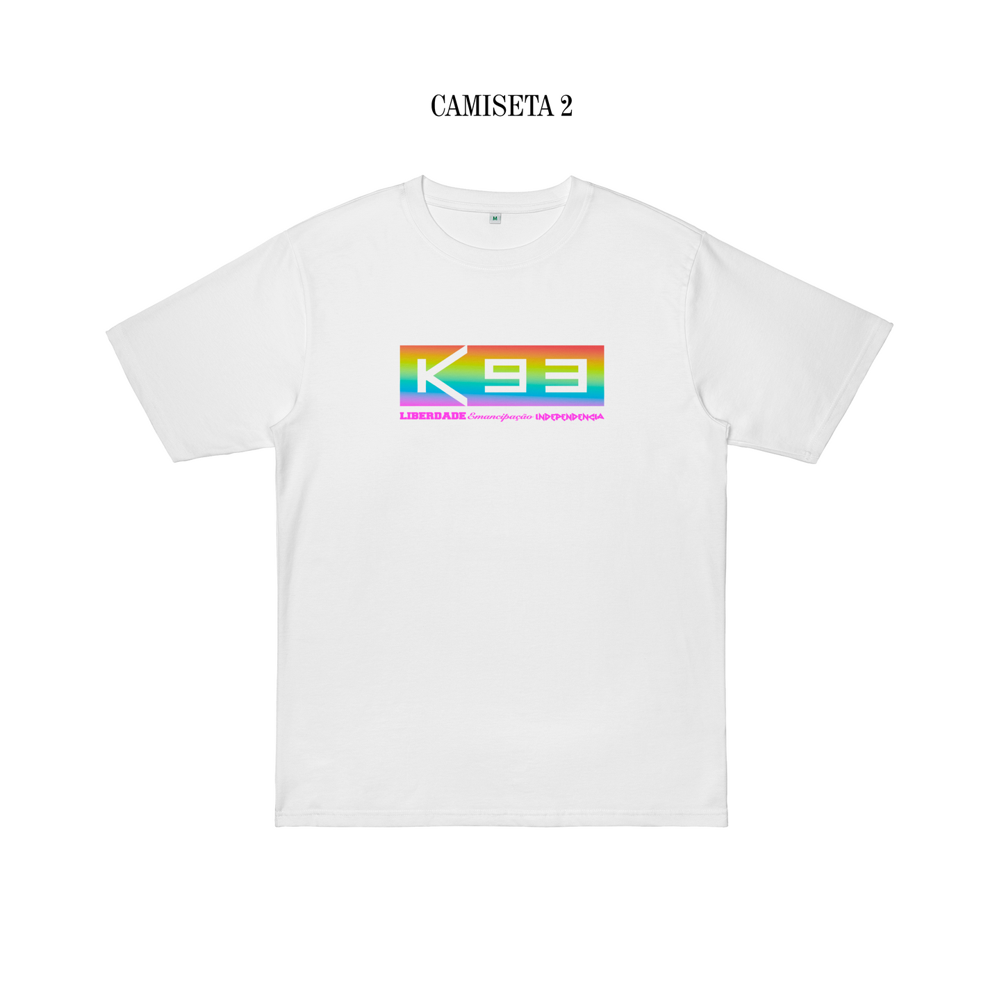 Kit 2 Camisetas Refletivas Coloridas - Proteção e K93 Box