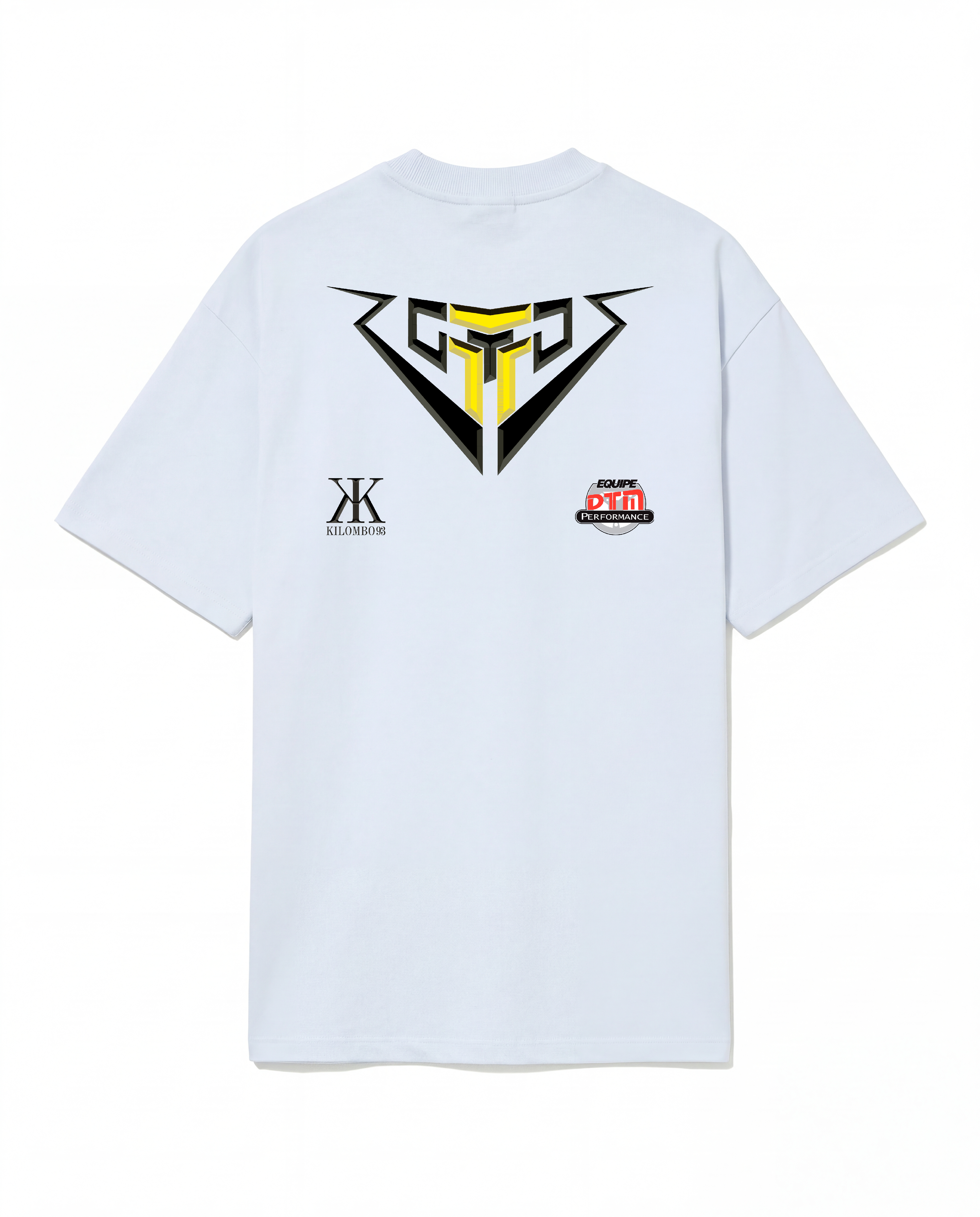 Camiseta Branca Poder Em Movimento - Kilombo 93 & João Seixas