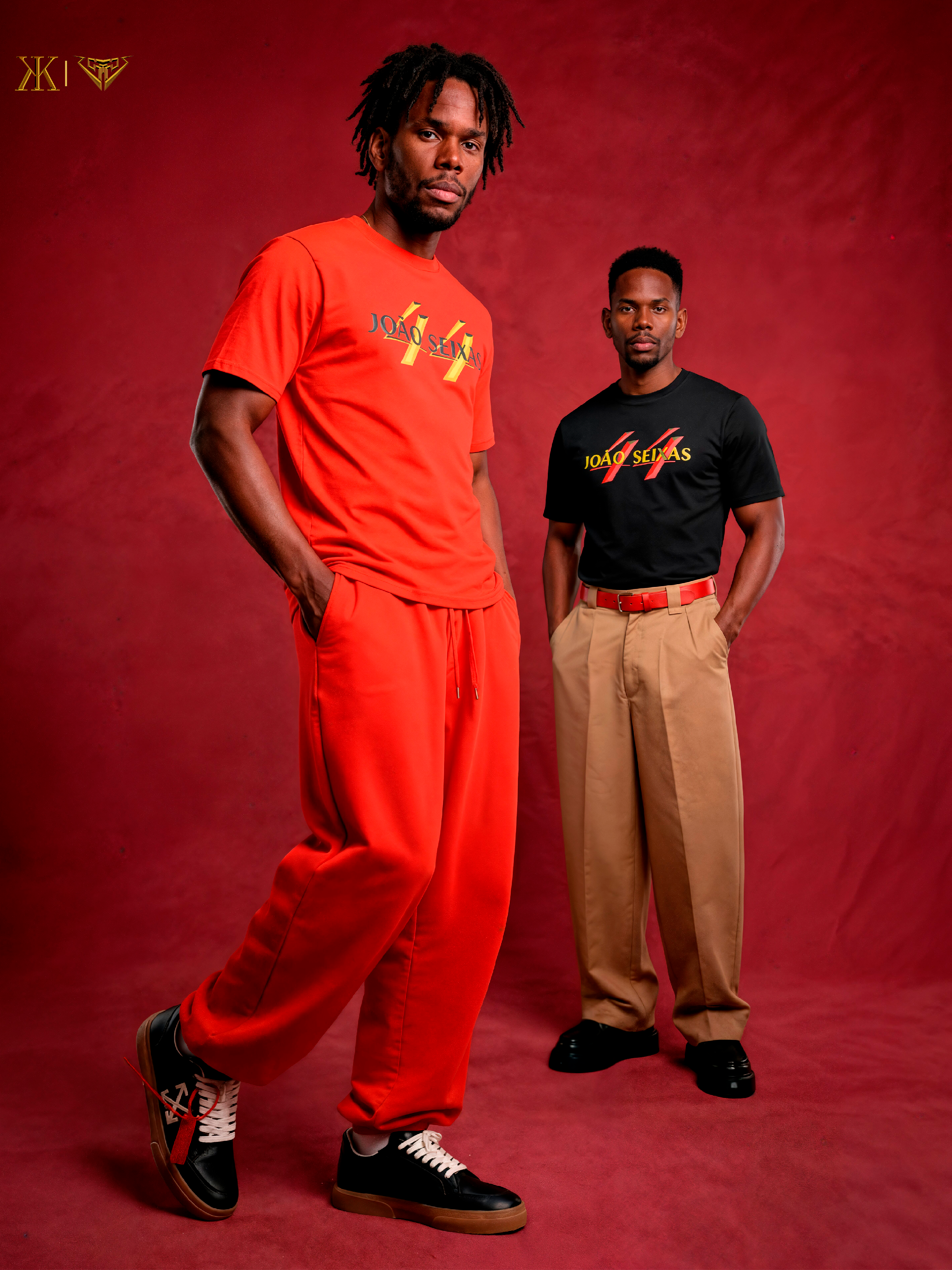 Camiseta Vermelha Poder Em Movimento - Kilombo 93 & João Seixas