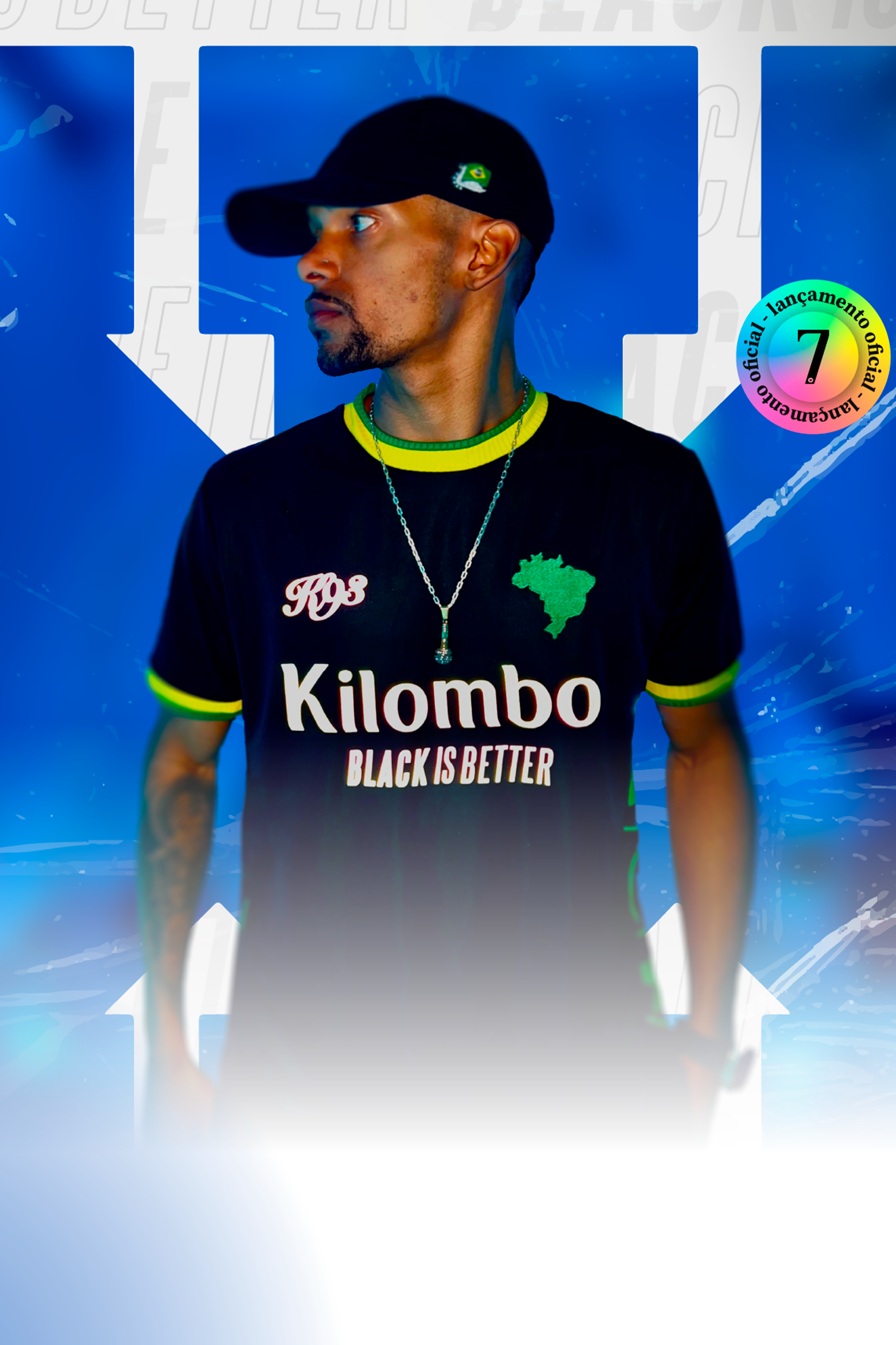 Kilombo 93 Team T-Shirt - Brazil